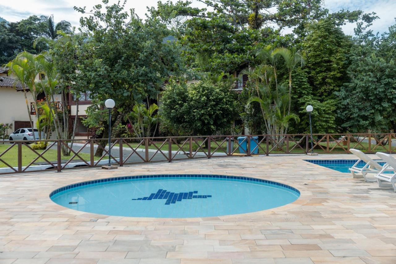 Flat recém reformado Cond. Canto do Mar-Maresias Exterior foto