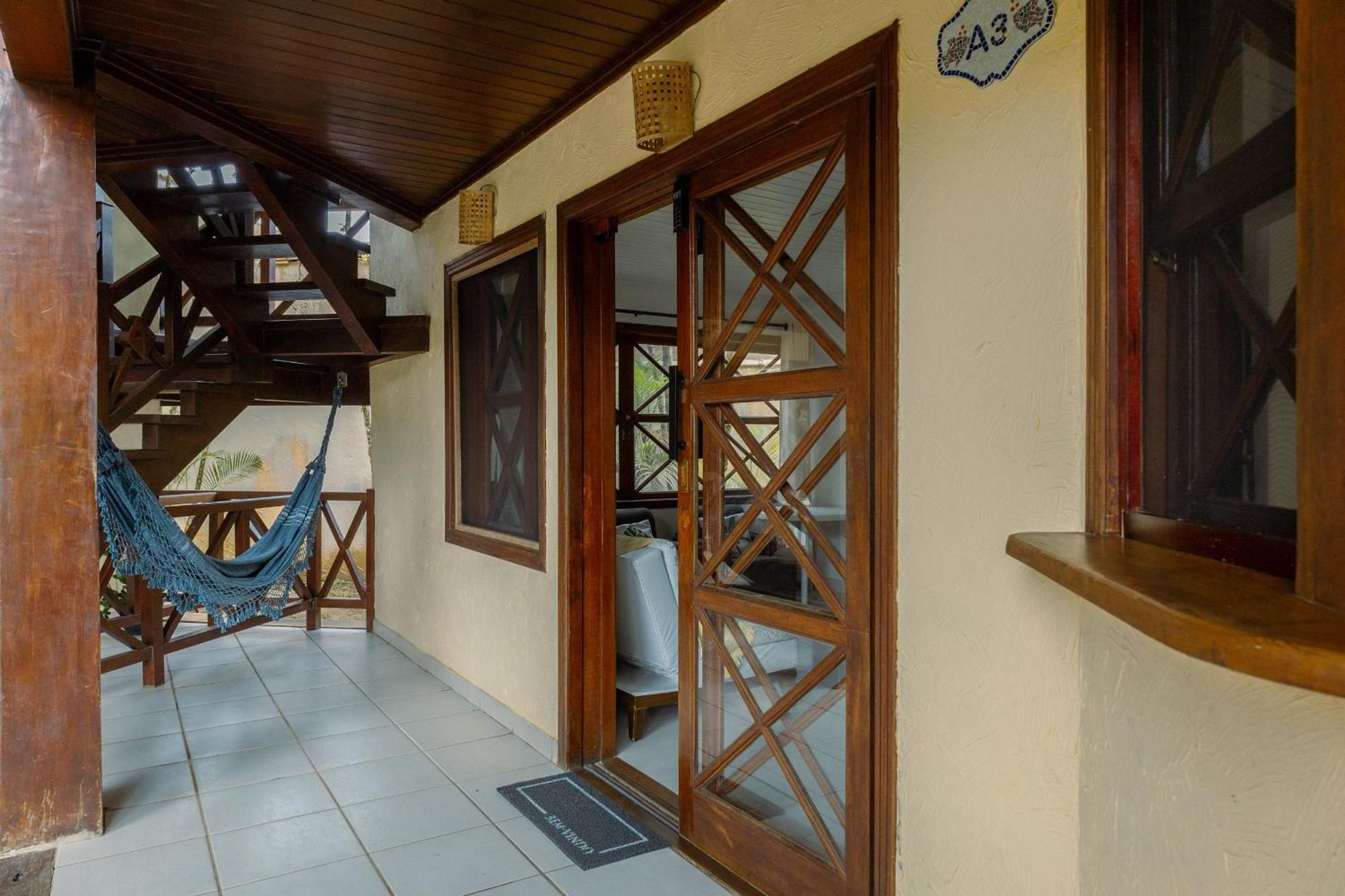 Flat recém reformado Cond. Canto do Mar-Maresias Exterior foto