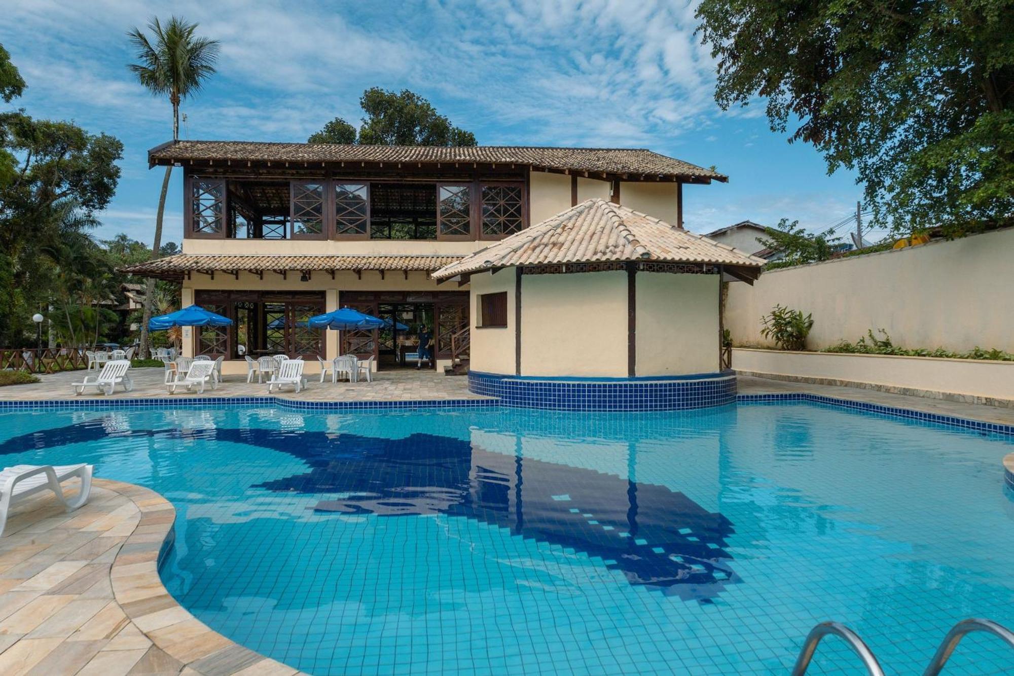 Flat recém reformado Cond. Canto do Mar-Maresias Exterior foto